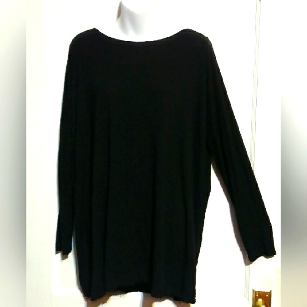 🌺BUNDLE ONLY🌺 EMMA'S CLOSET LADIES BLACK LONG SLEEVE TOP